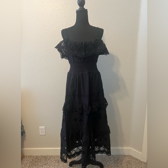Lovers + Friends Dresses & Skirts - Black lace summer dress